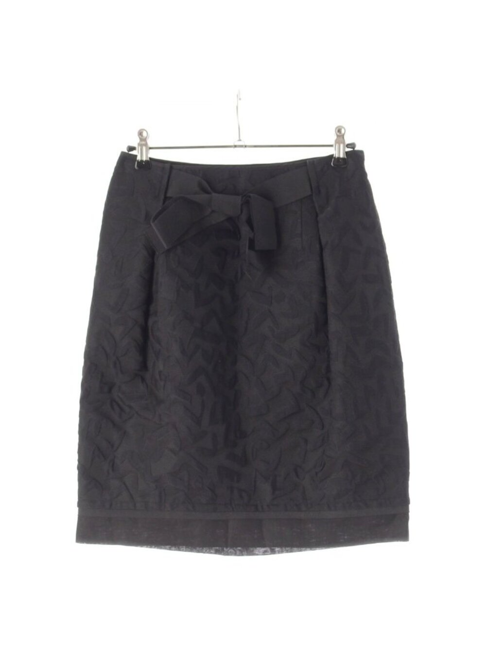 Louis Vuitton by Marc Hacobs Embossed Jacquard Ribbon Design Contrast Skirt